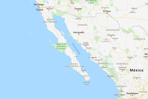 2 - Mapa Baja Califórnia