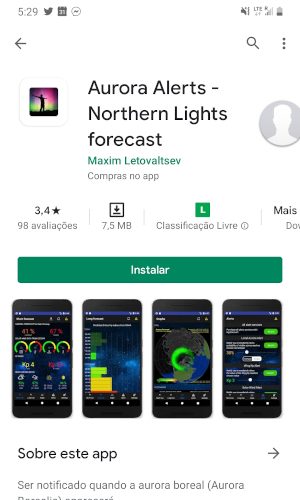 aurora alerts - app